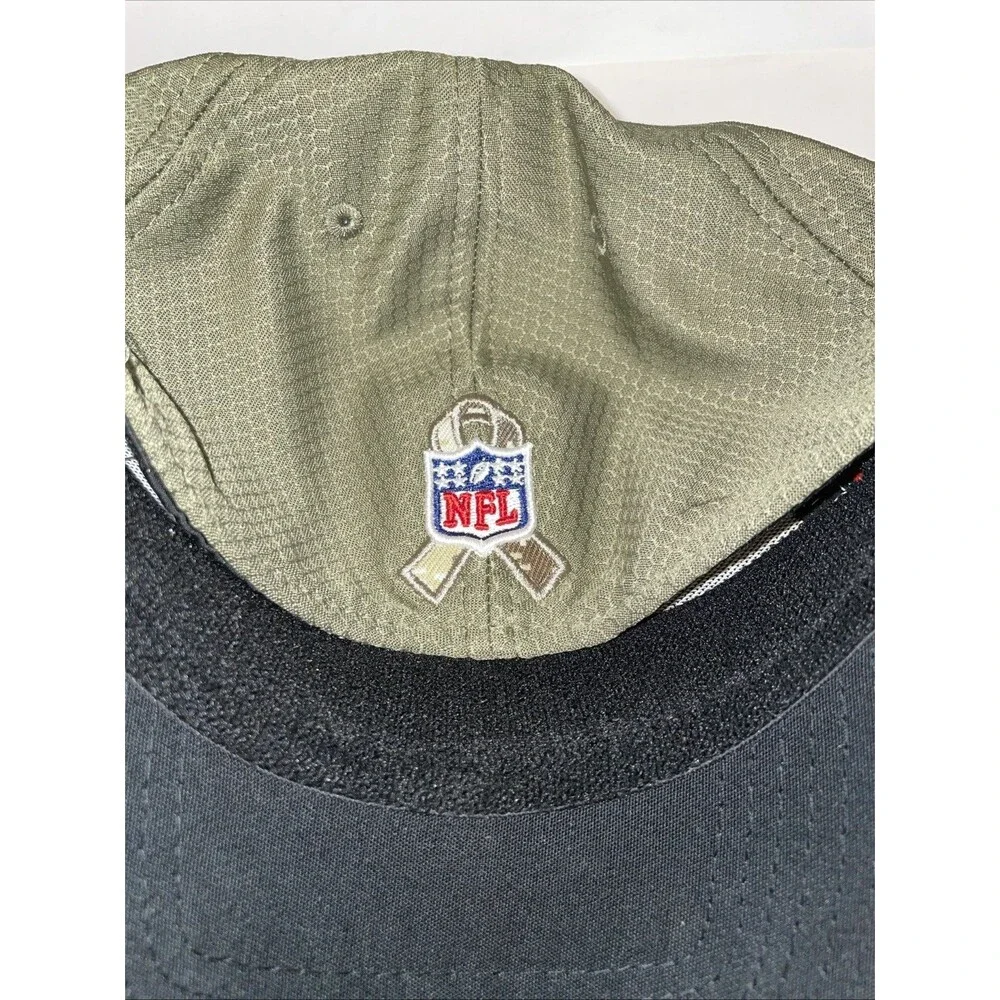 Carolina Panthers 39 Thirty Salute To Service Stretch Band Fitted Ball Cap M/L